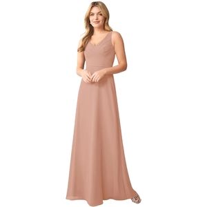 Azazie Taupe Bridesmaid Dress